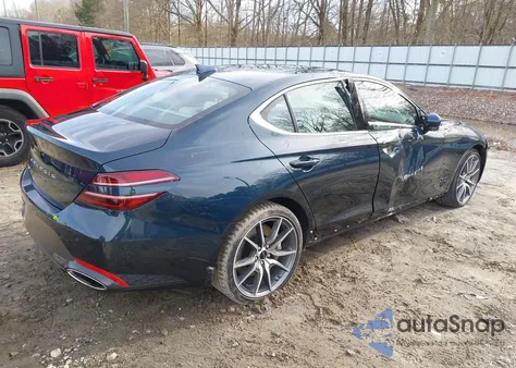 2024 Genesis G70 2.5T Rwd из США, поврежденный, VIN KMTG34SC2RU142622